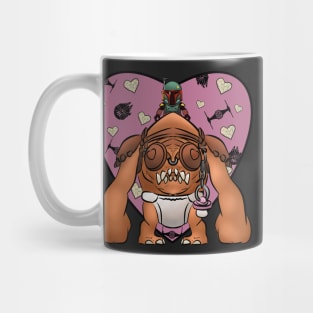 Valentines Chibi Rancor Mug